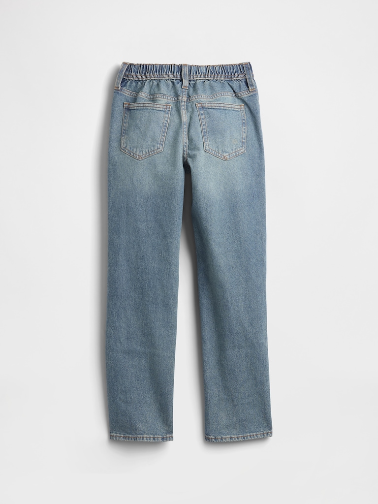 Kids Distressed Original Straight Jeans