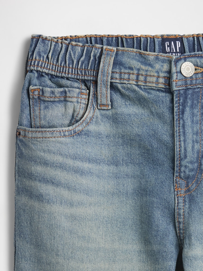 Kids Distressed Original Straight Jeans