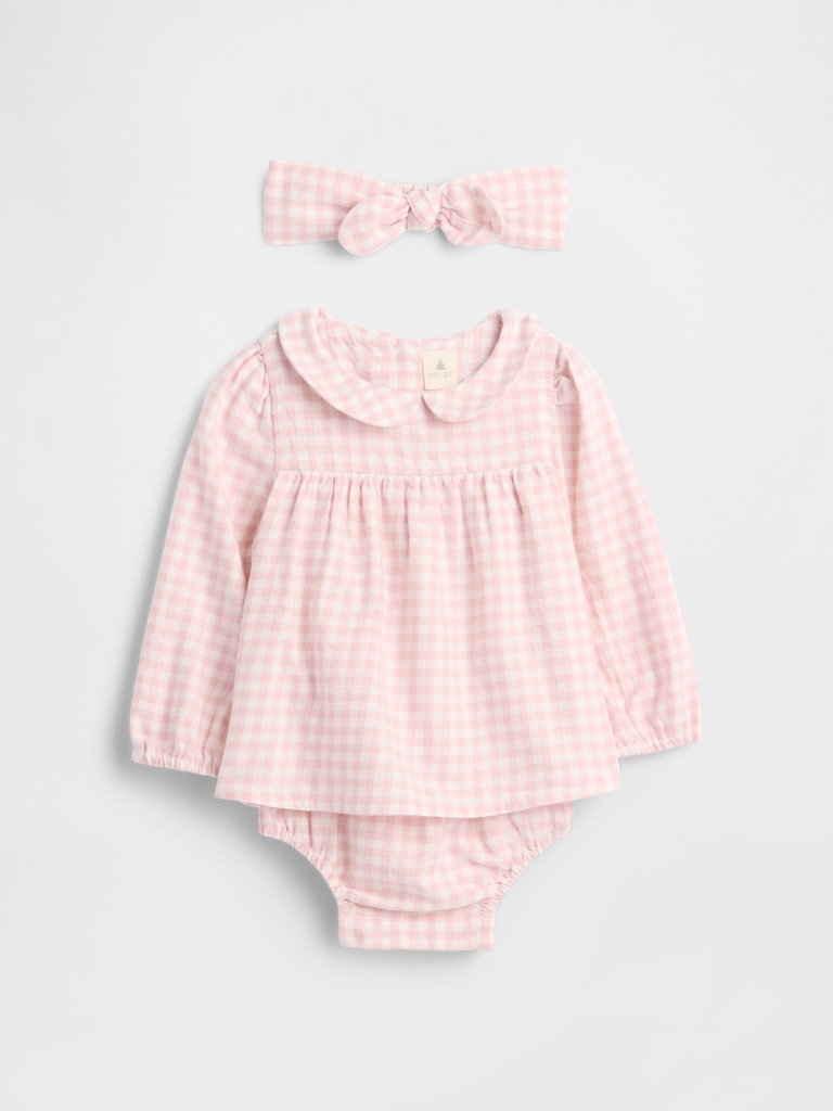 Baby Flannel Two-Piece Bodysuit