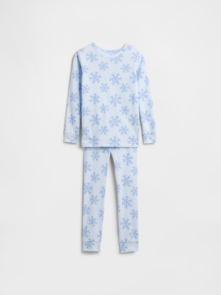 babyGap 100% Organic Cotton Snowflake PJ Set
