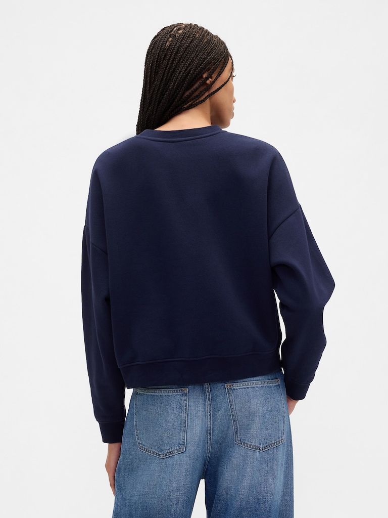 Oversized Gap Logo Sweatshirt