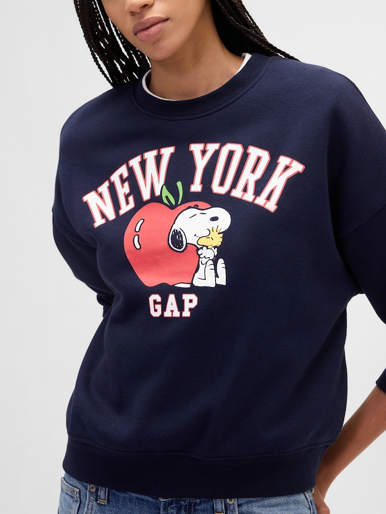 Oversized Gap Logo Sweatshirt