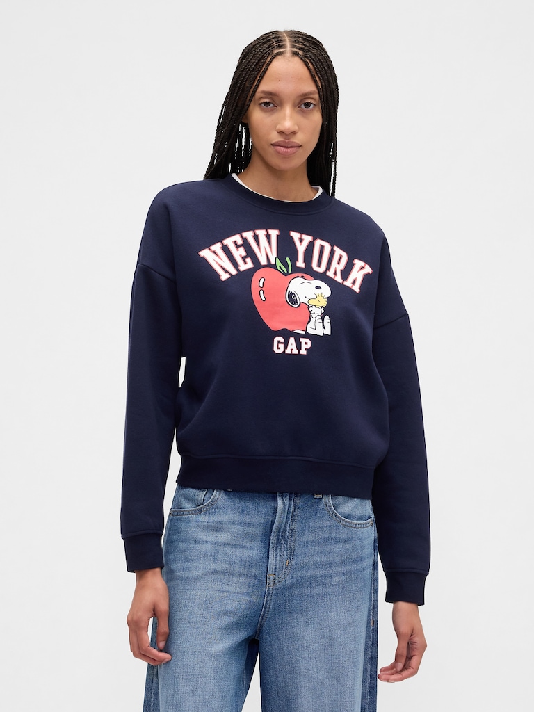 Oversized Gap Logo Sweatshirt