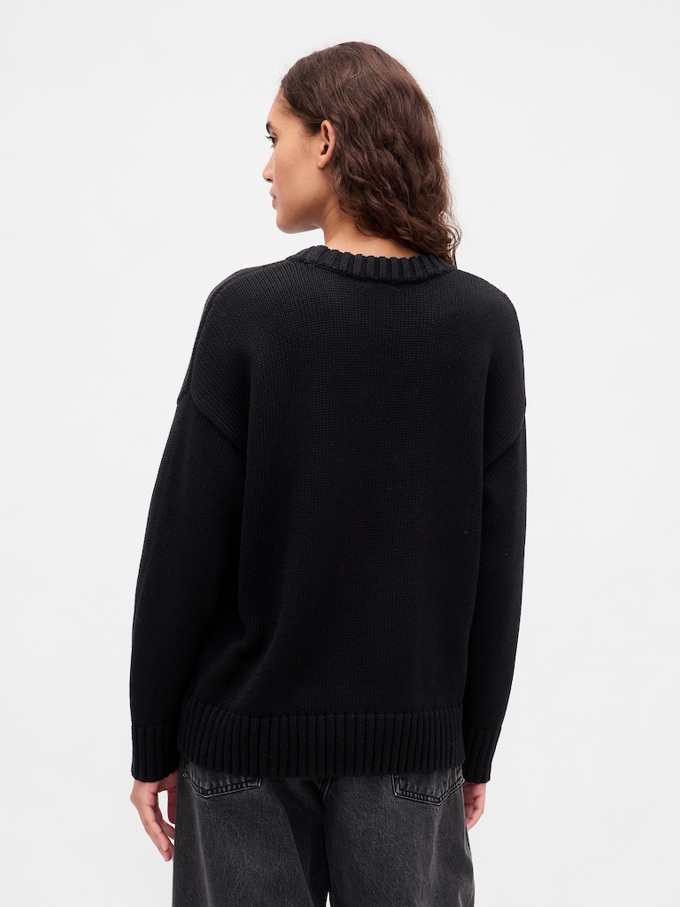 100% Cotton Oversized Sweater