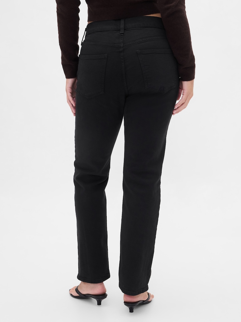 High Rise '90s Slim Straight Jeans