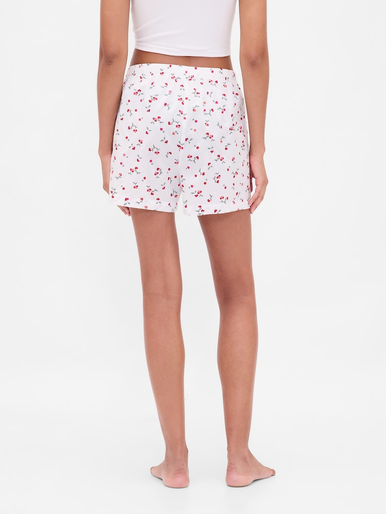 Poplin PJ Boxer Shorts