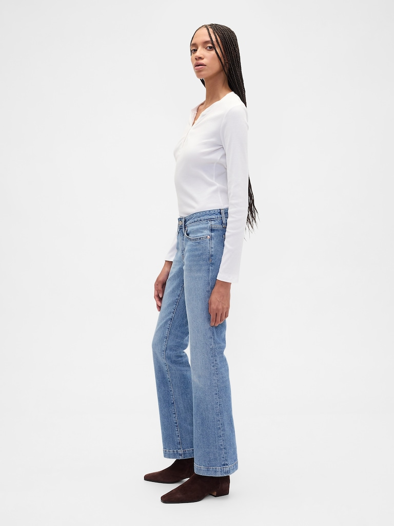 Low Rise Long & Lean Jeans