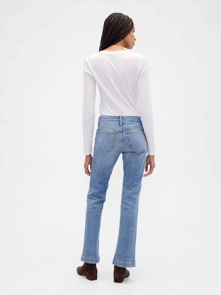 Low Rise Long & Lean Jeans