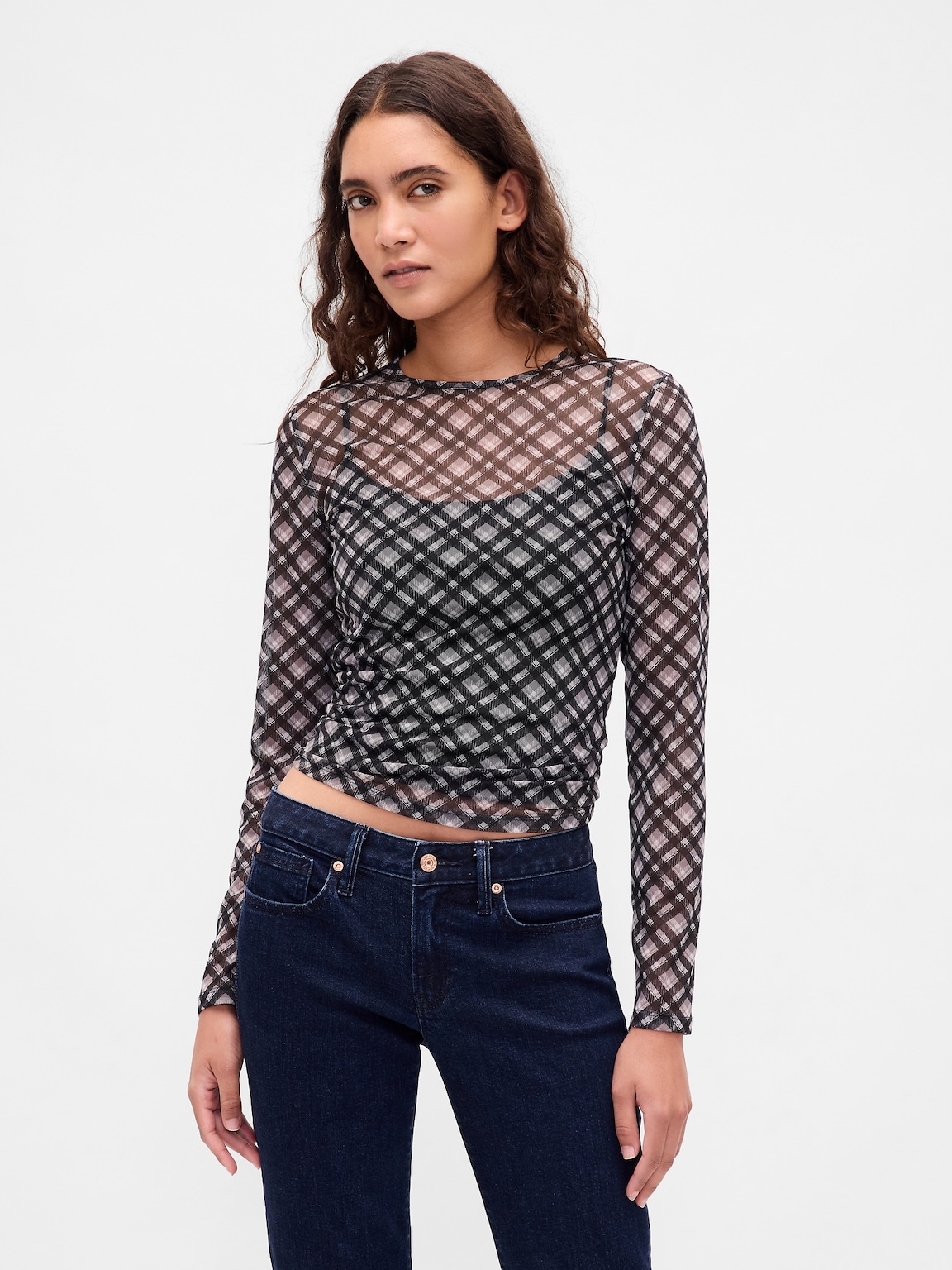 Mesh Crop T-Shirt