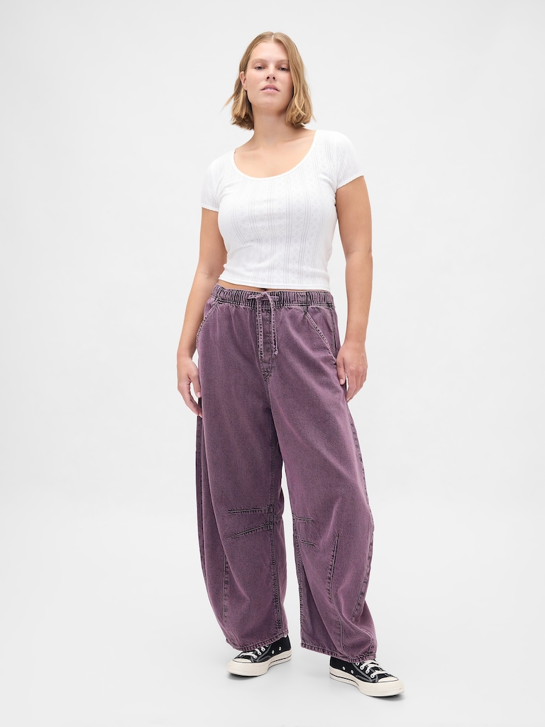 Mid Rise UltraSoft Easy Horseshoe Jeans