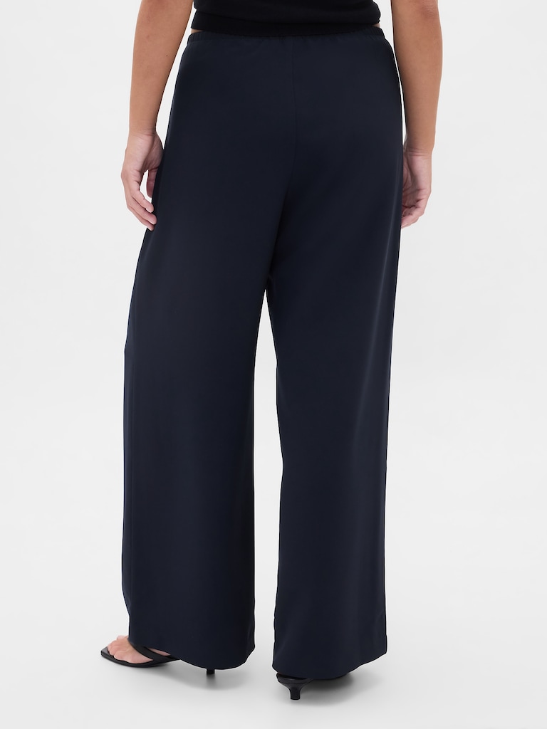 Easy Wide-Leg Pants
