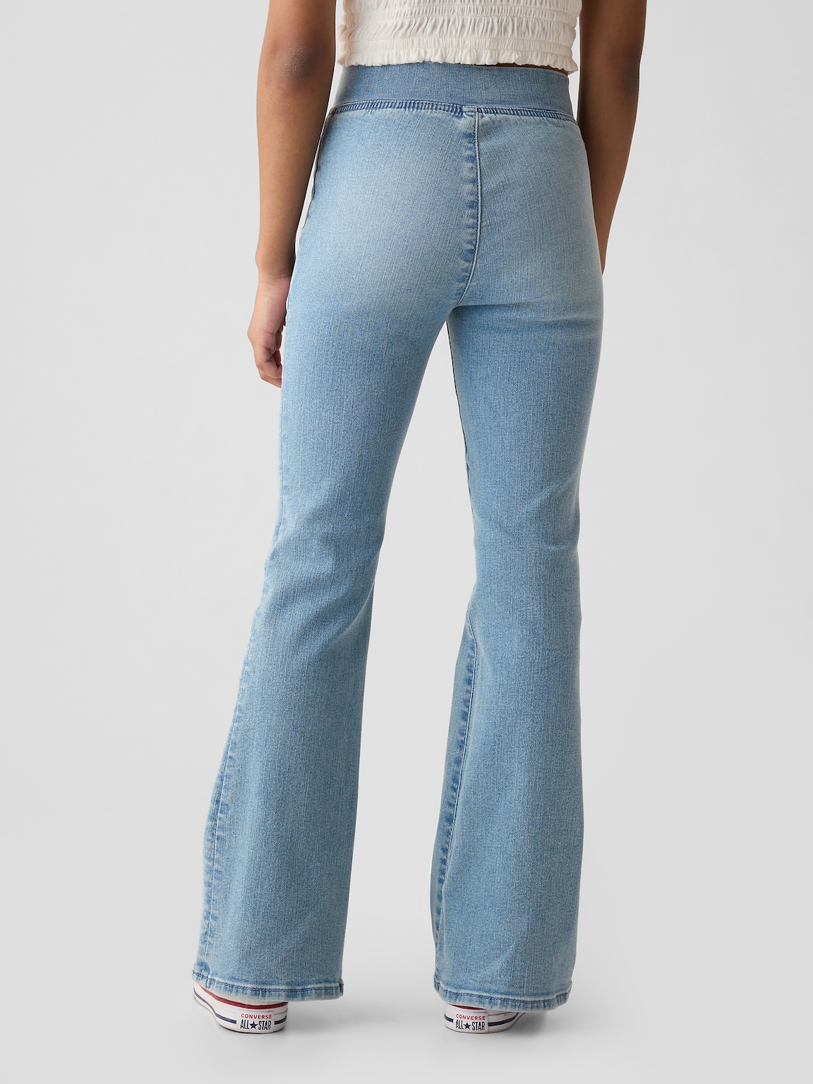 Kids High Rise Flare Jeggings