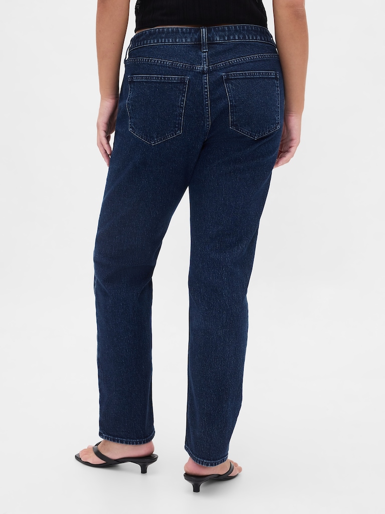 Curvy Low Rise '90s Slim Straight Jeans