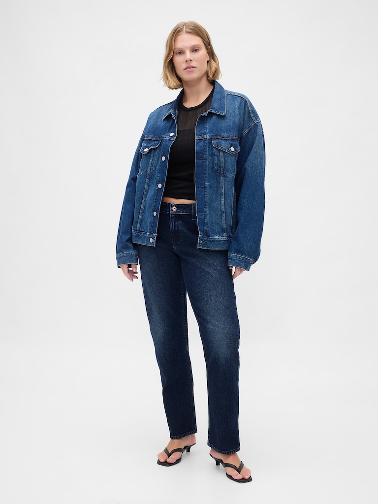 Curvy Low Rise '90s Slim Straight Jeans
