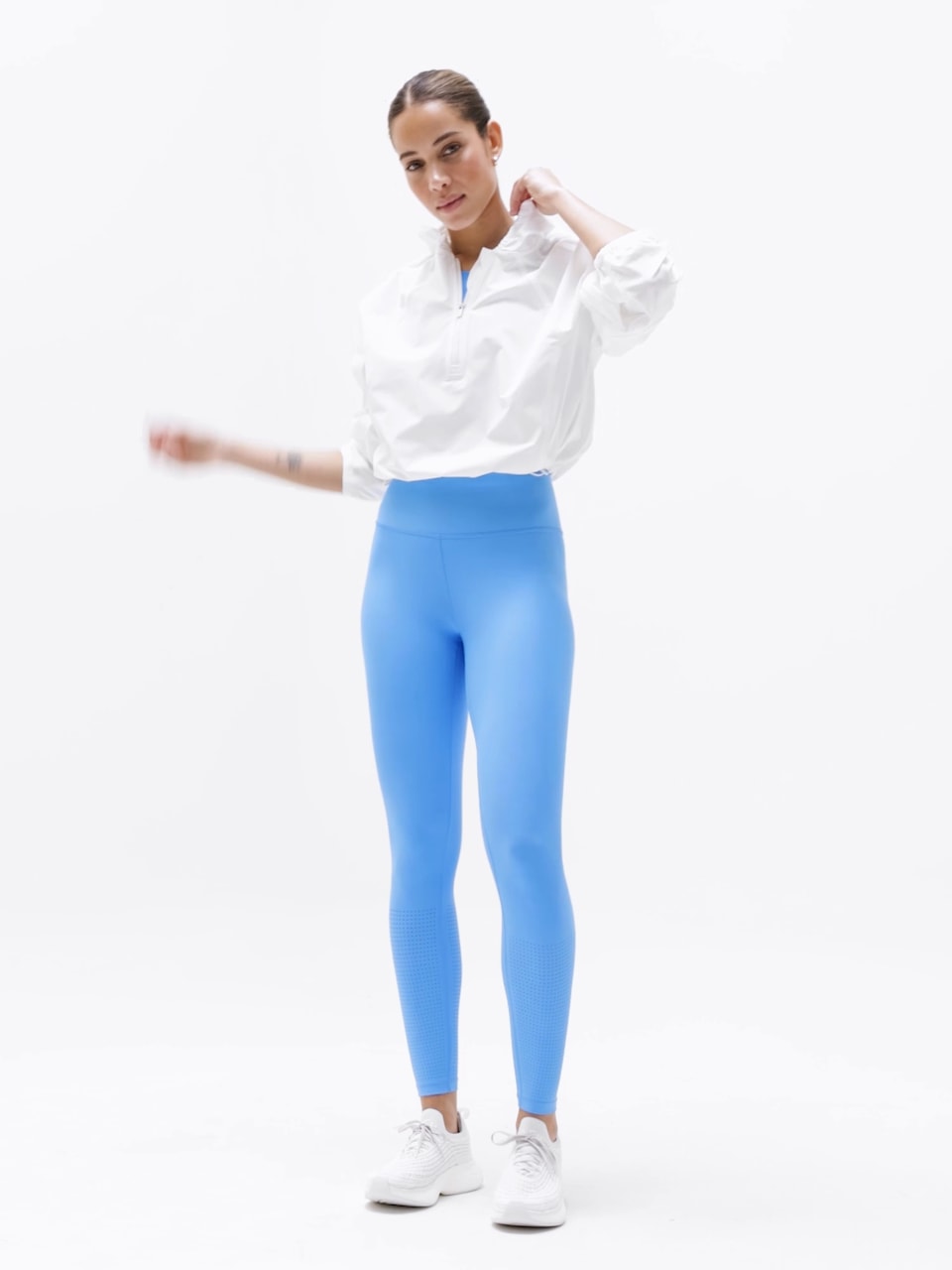 Interval High Rise Perforated Legging