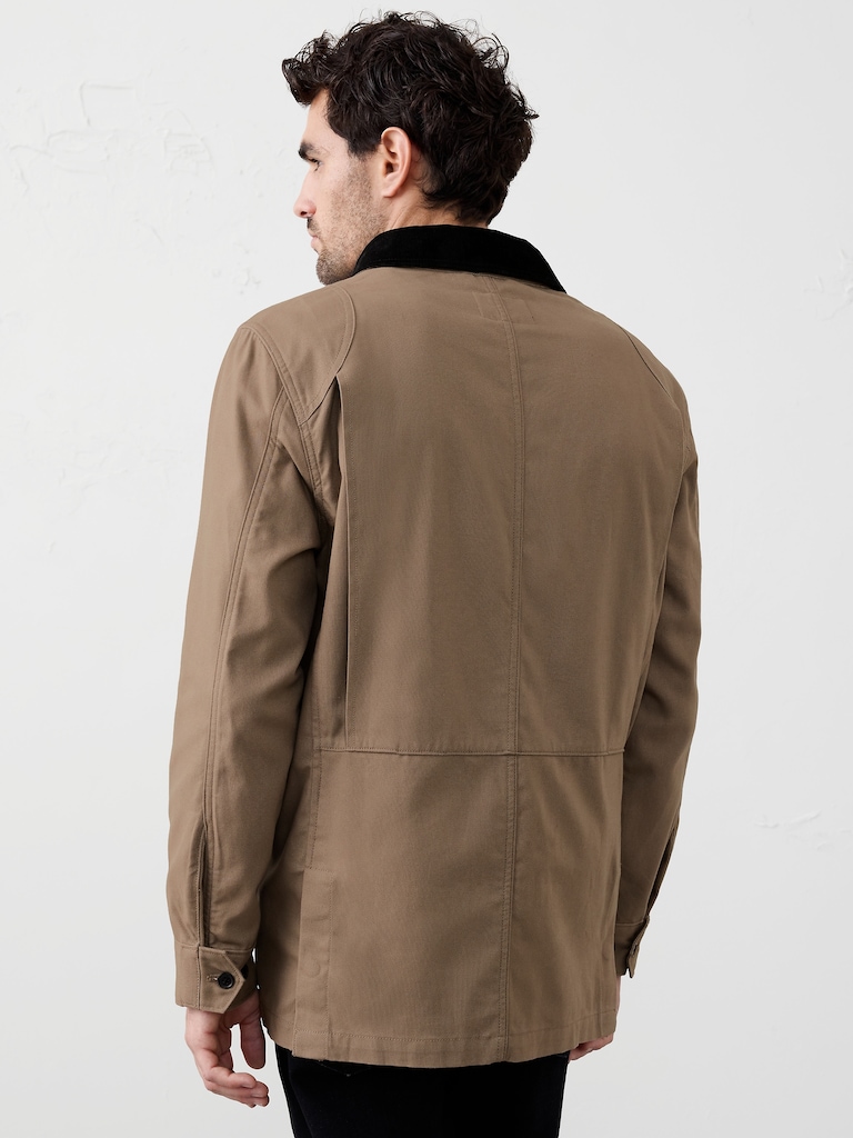 Corduroy Collar Barn Jacket