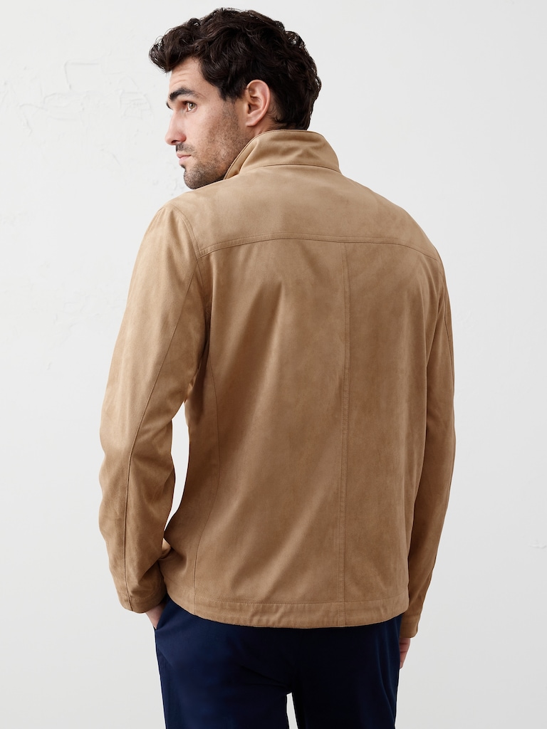 Vegan Suede Field Jacket