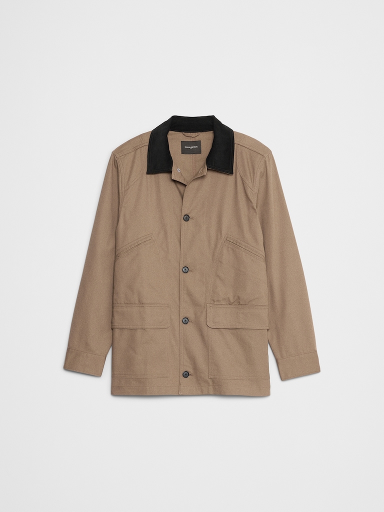 Corduroy Collar Barn Jacket