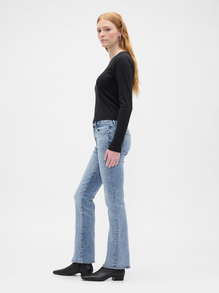 High Rise Curvy Baby Boot Jeans
