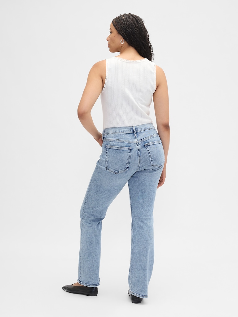 High Rise Curvy Baby Boot Jeans