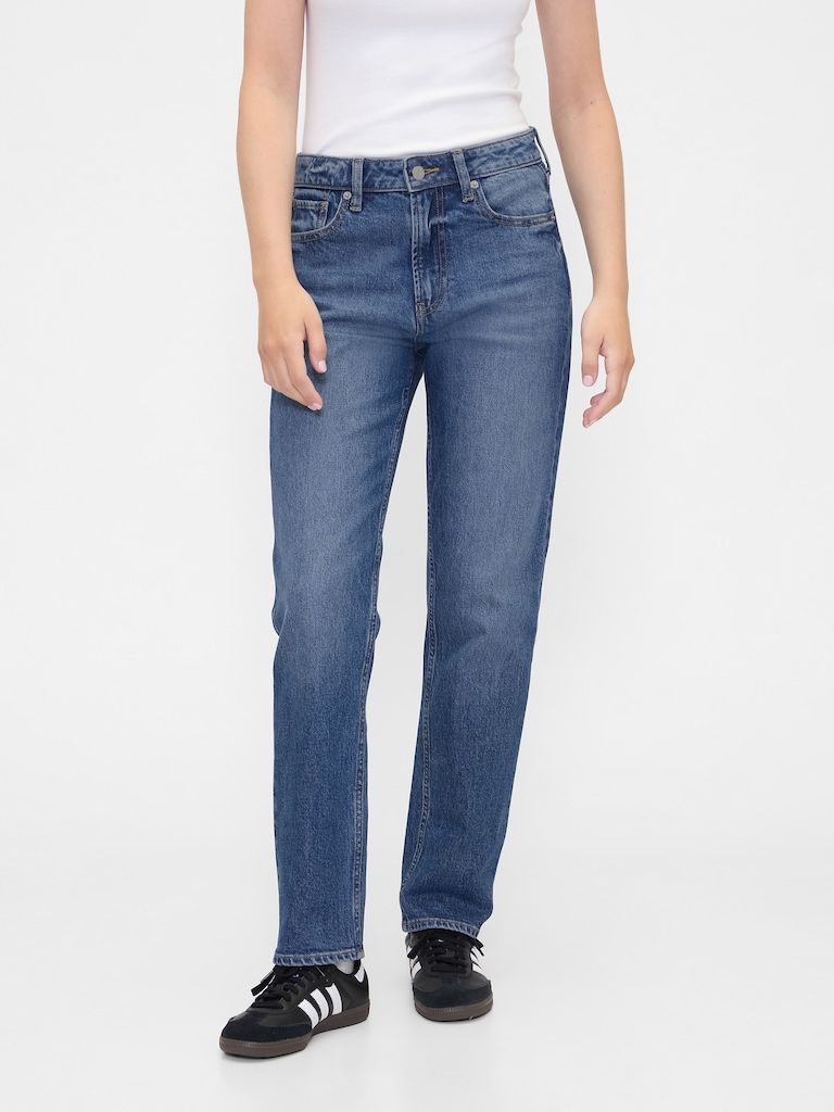 High Rise Curvy '90s Original Straight Jeans