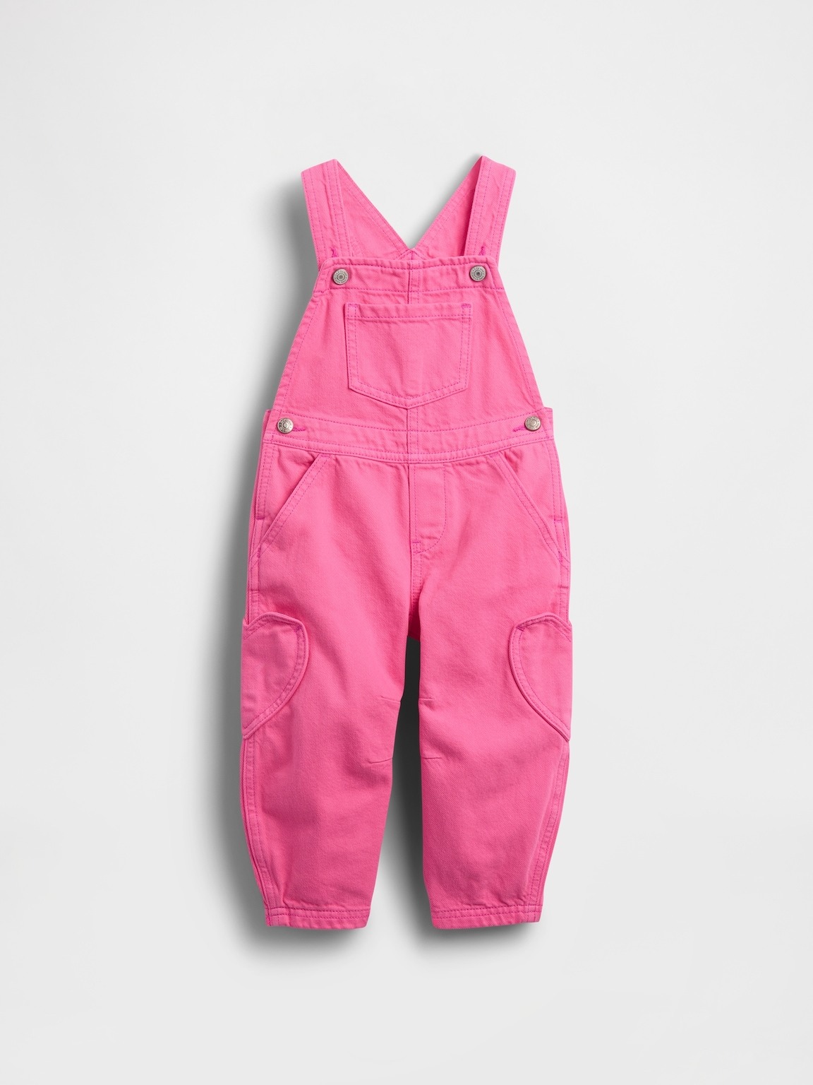Baby & Toddler Heart Pocket Horseshoe Overalls