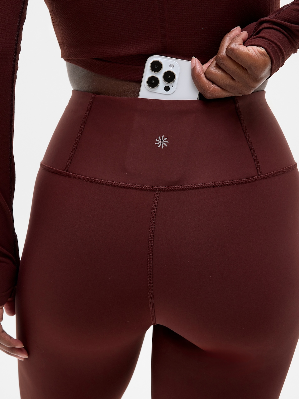 Interval High Rise Perforated Legging