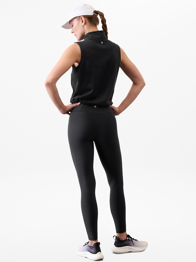 Unstoppable 1/2 Zip Cropped Vest