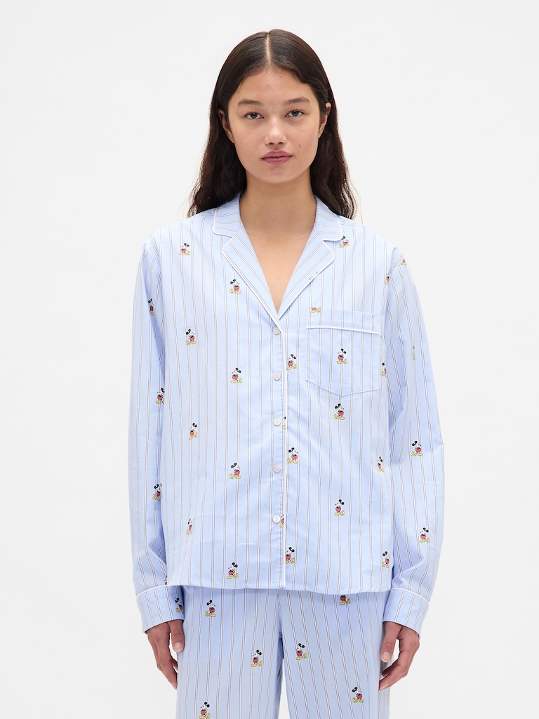 Gap × Disney Poplin PJ Shirt