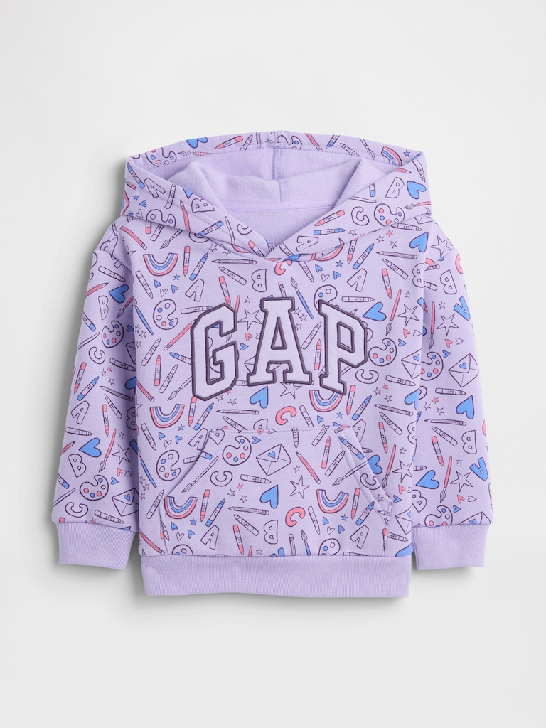 babyGap Relaxed Logo Graphic Hoodie