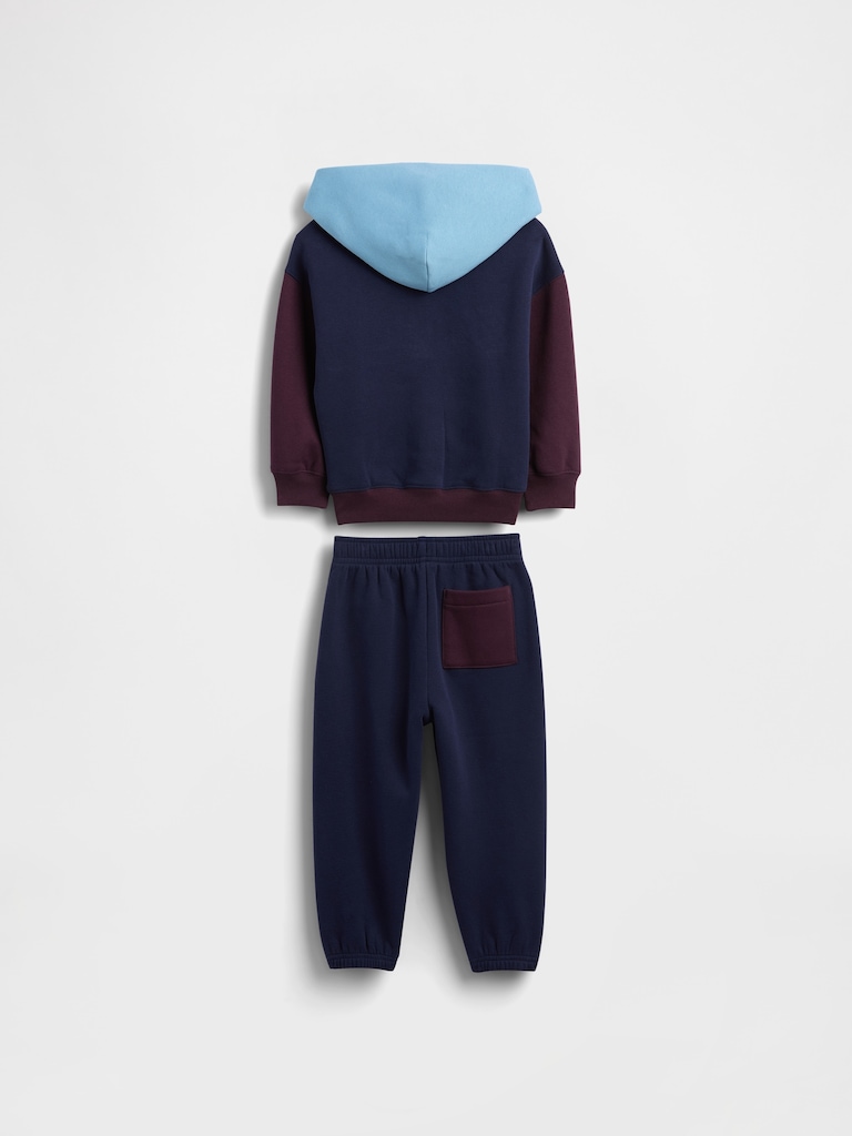 Baby & Toddler VintageSoft Colorblock Hoodie Set