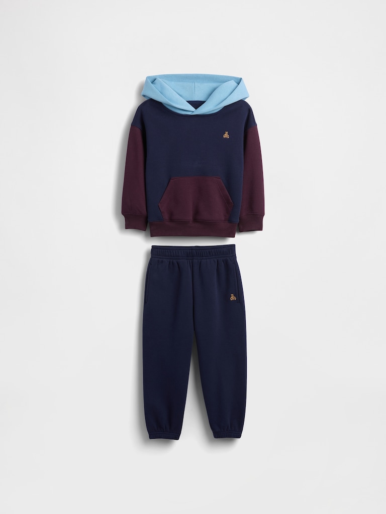 Baby & Toddler VintageSoft Colorblock Hoodie Set