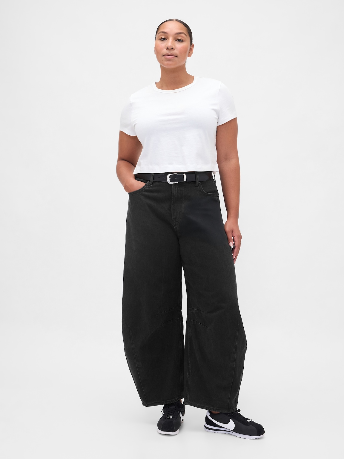 High Rise UltraSoft Horseshoe Jeans