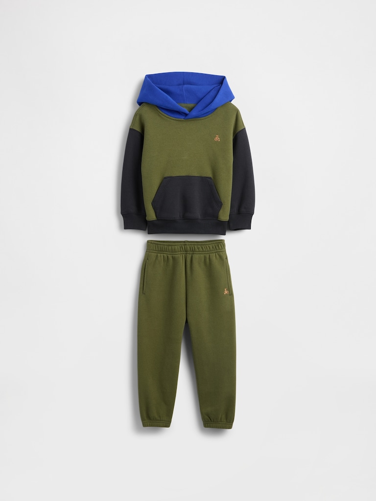 Baby & Toddler VintageSoft Colorblock Hoodie Set