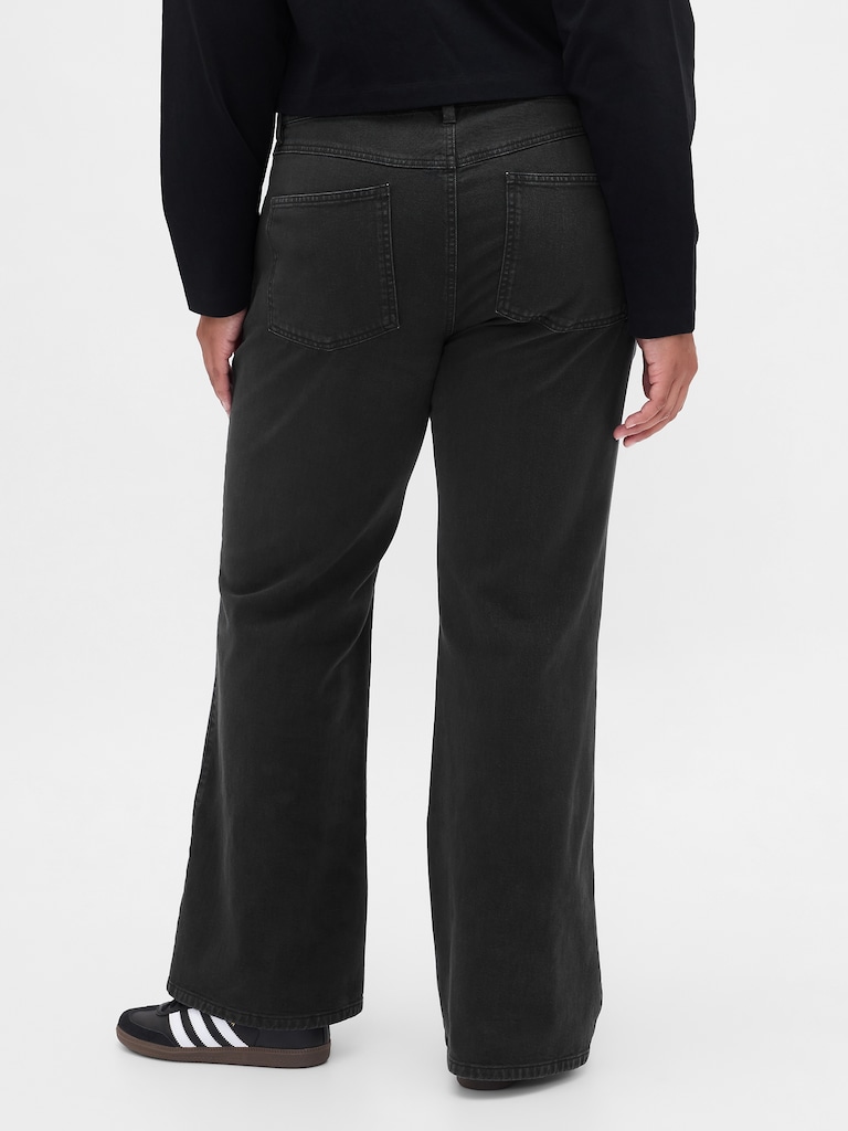 Low Rise Flare Khakis