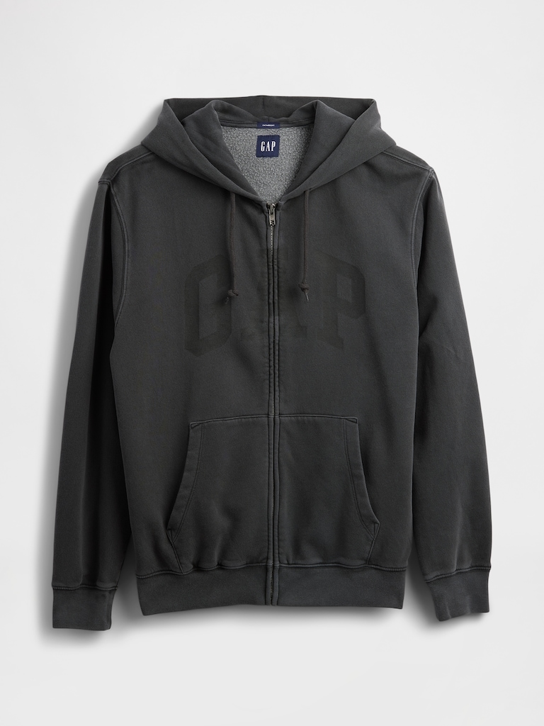 Adult VintageSoft Arch Logo Full-Zip Hoodie