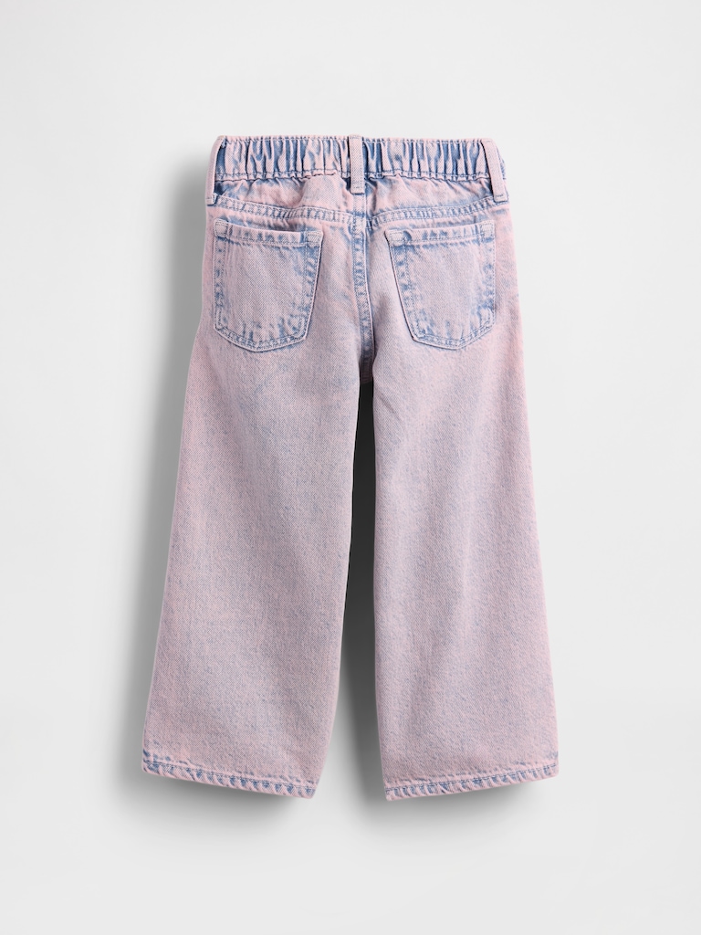 Baby & Toddler Pull-On Baggy Wide-Leg Jeans