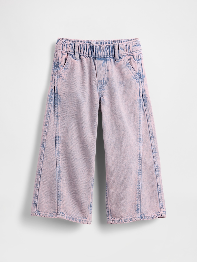 Baby & Toddler Pull-On Baggy Wide-Leg Jeans