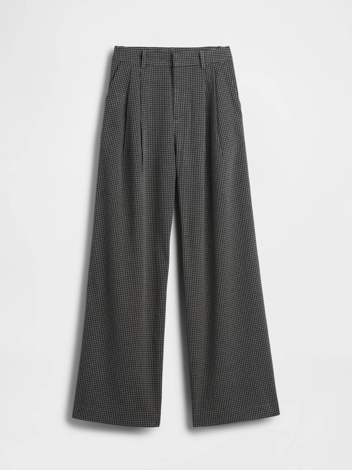 365 High Rise Brushed Twill Pleated Trousers