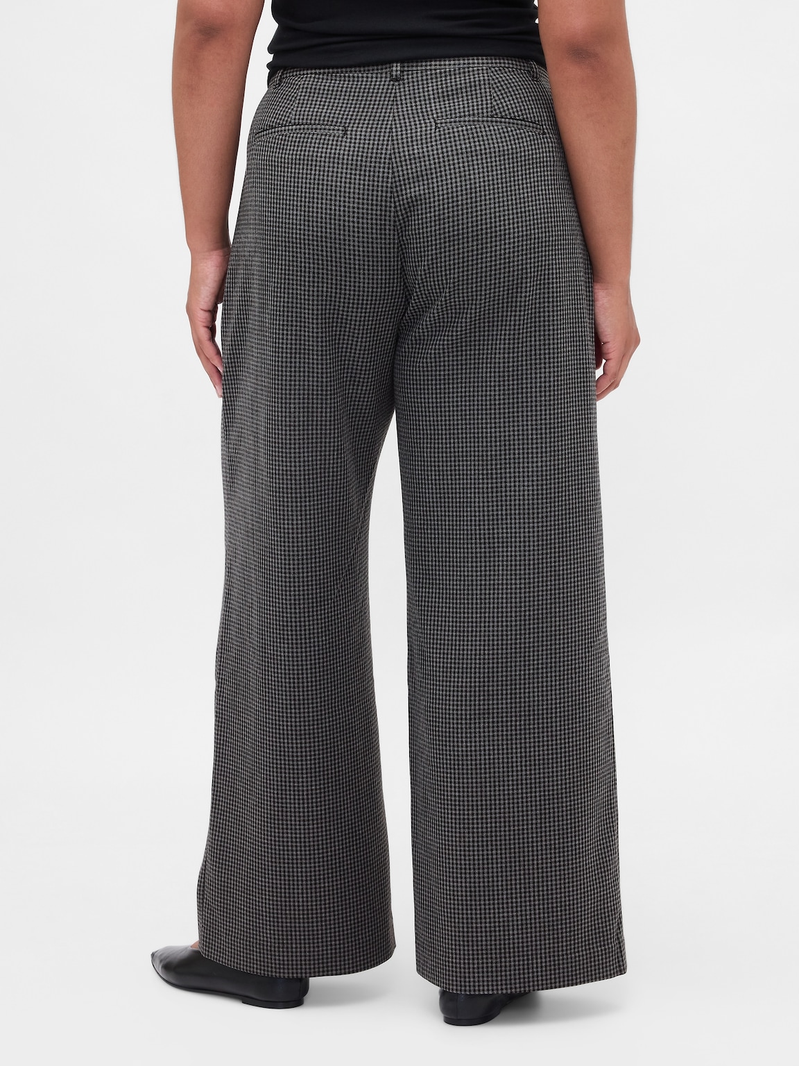 365 High Rise Brushed Twill Pleated Trousers