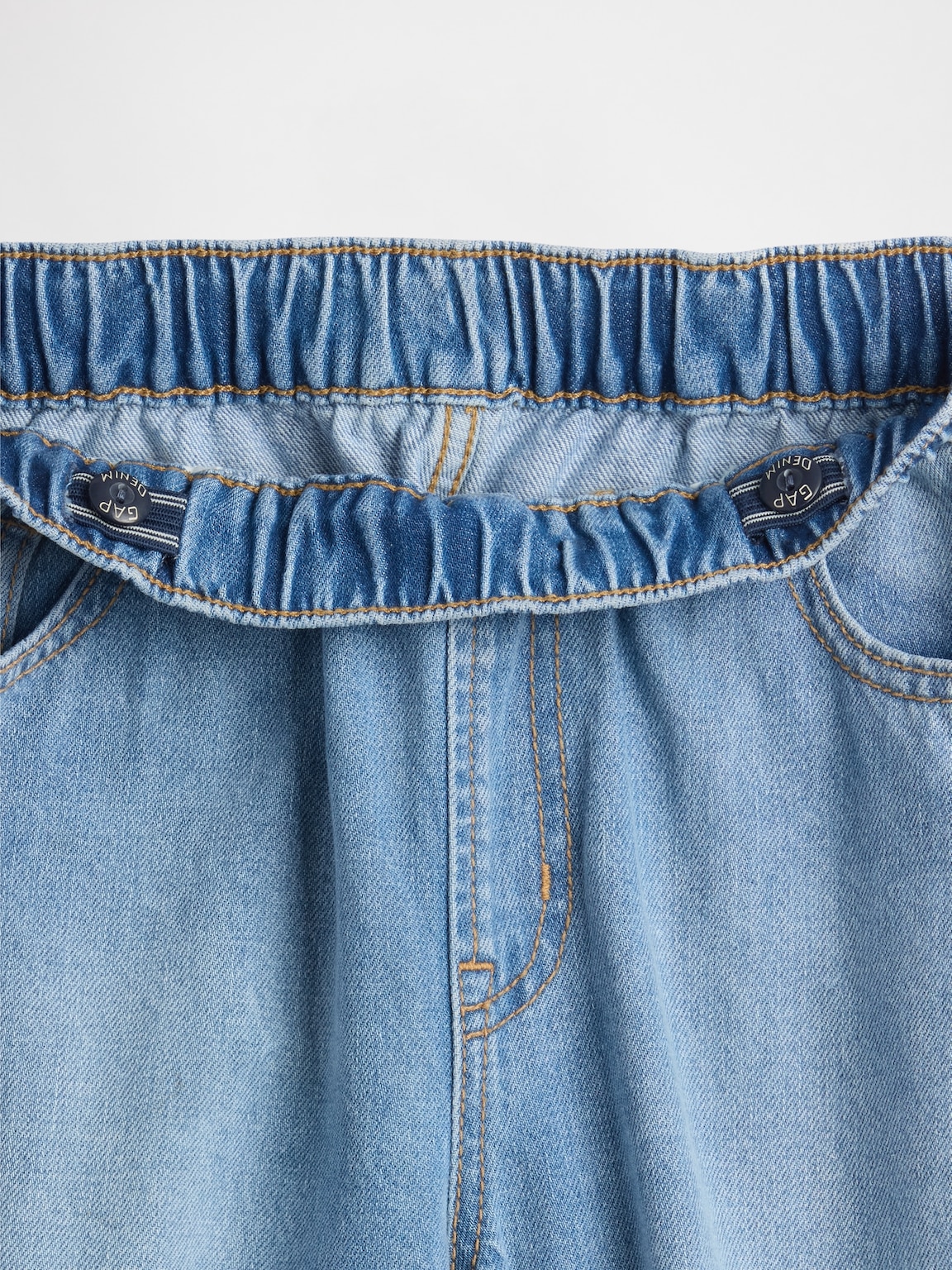 Kids High Rise Easy Barrel Jeans
