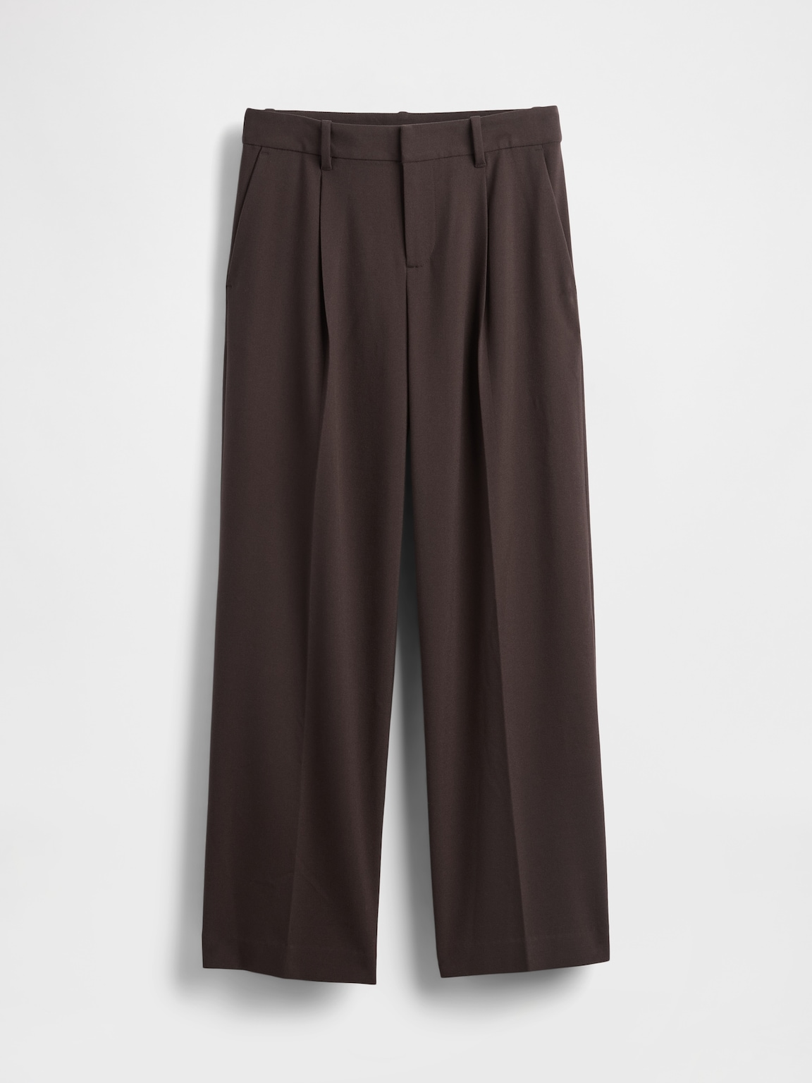 365 Low Rise Brushed Twill Pleated Trousers