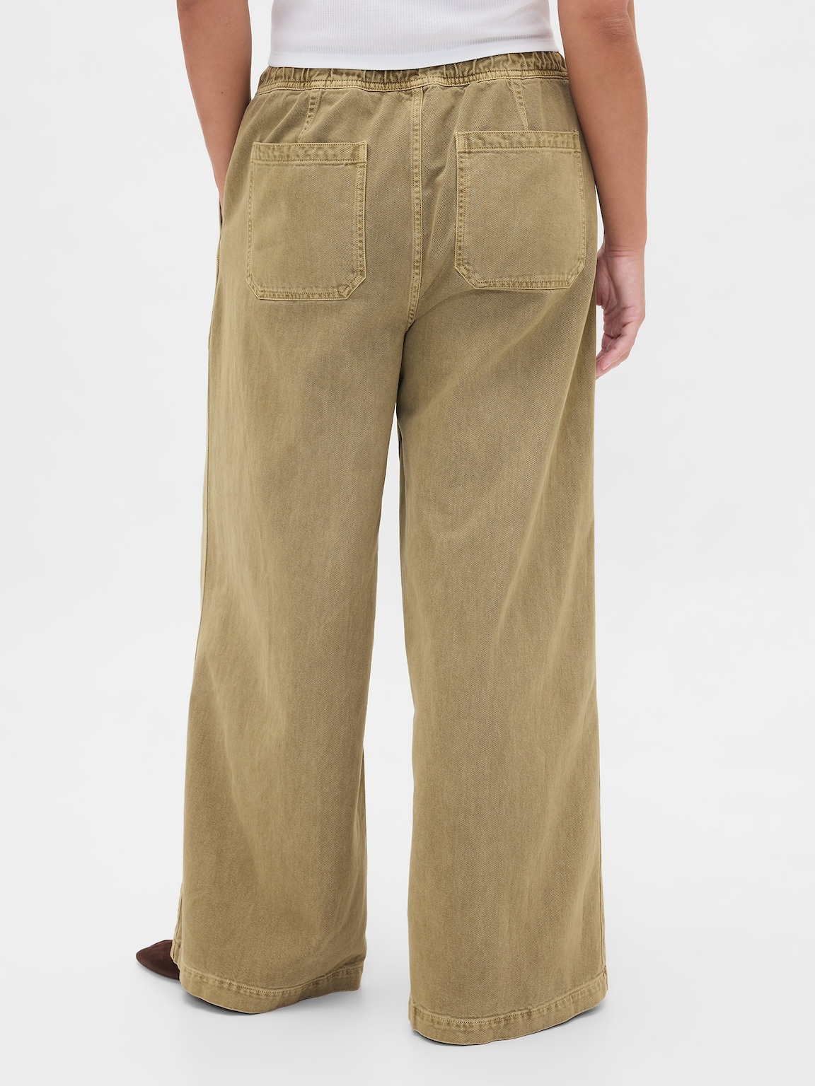 Mid Rise Easy Baggy Pants