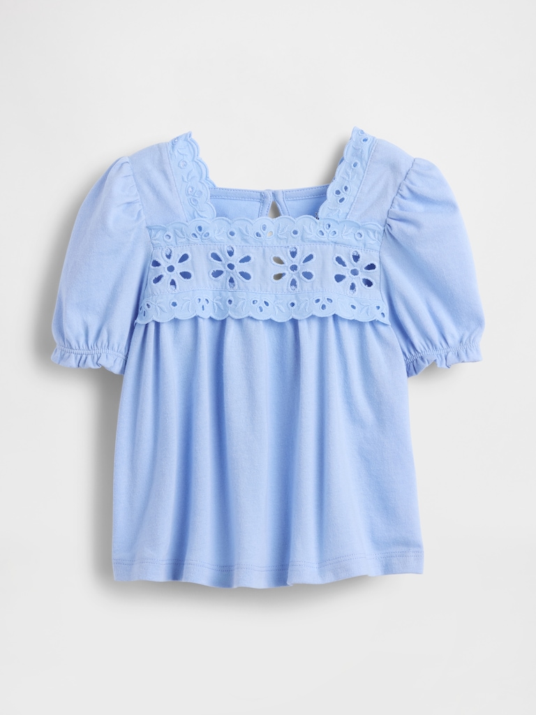 Baby & Toddler Eyelet Top