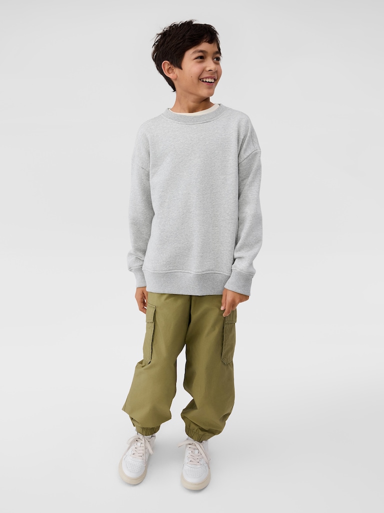 Kids Pull-On Cargo Parachute Pants