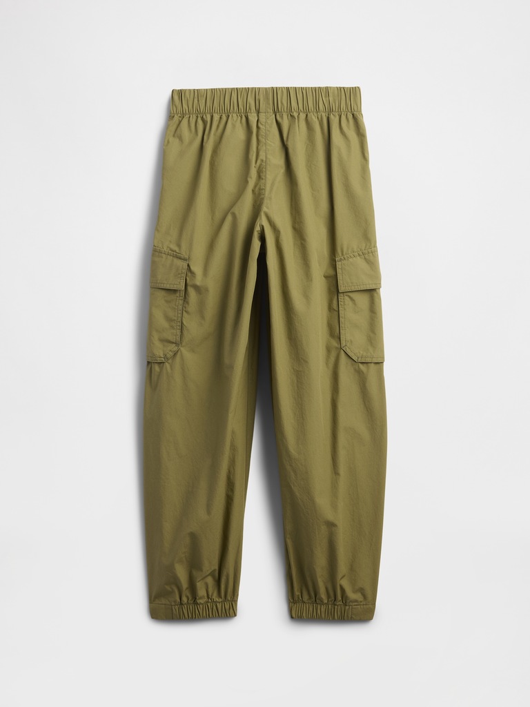 Kids Pull-On Cargo Parachute Pants