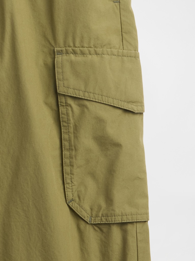 Kids Pull-On Cargo Parachute Pants