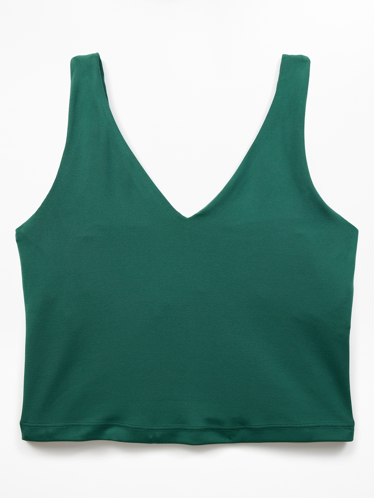 Transcend V-Neck Crop Sports Bra A-C