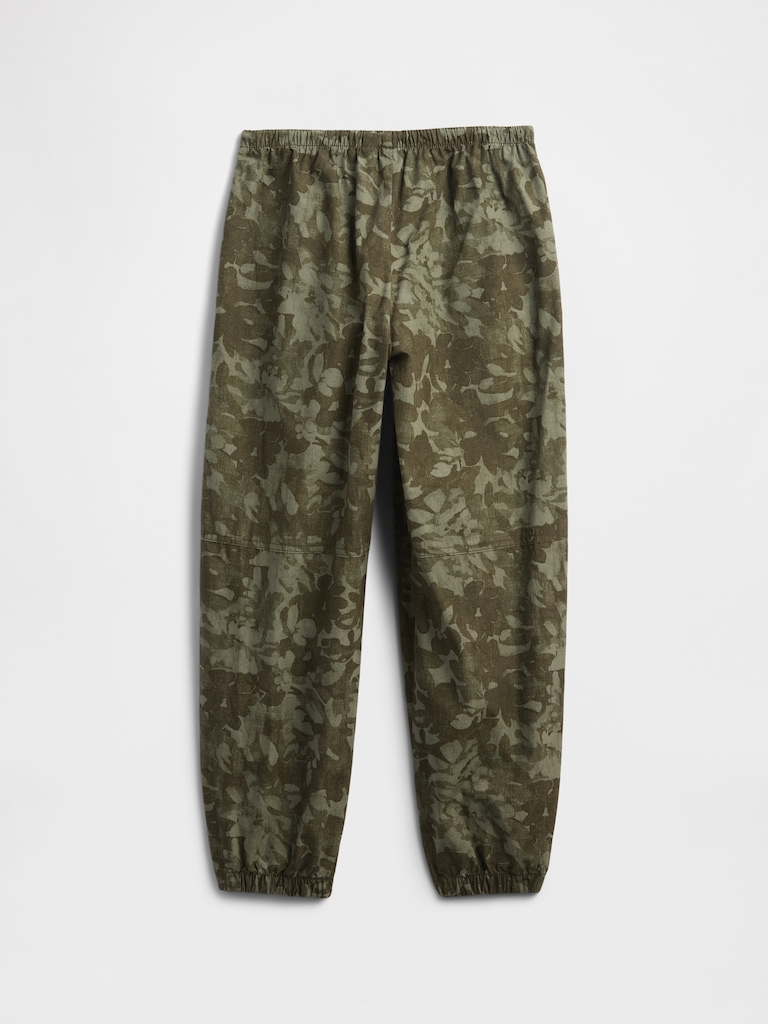 Kids Parachute Cargo Pull-On Pants
