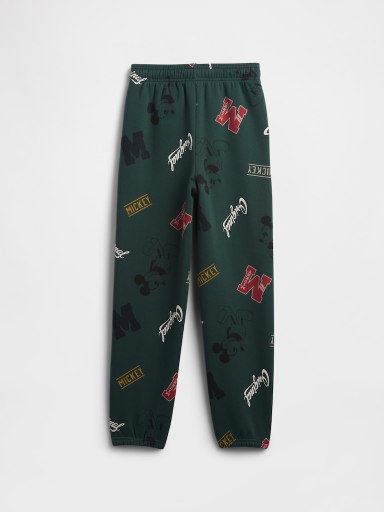 GapKids × Disney Mickey Mouse Relaxed Logo Joggers